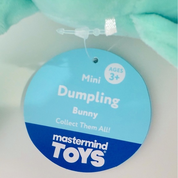 7” Mint Green Plush Bunny Toy with Floppy Ears and Chubby Body - NWT - Picture 7 of 8